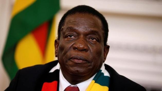 Zimbabwe President Emmerson Mnangagwa, a former ally of deposed dictator Robert Mugabe, has called for unity.(Reuters)