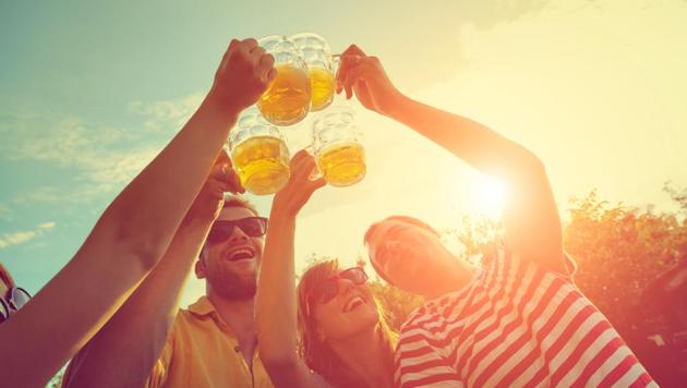 It is a common myth that drinking beer is not good for health, but not many know its benefits. A moderate consumption helps maintain good kidney health as the drink aids in handling kidney stones.(Shutterstock)