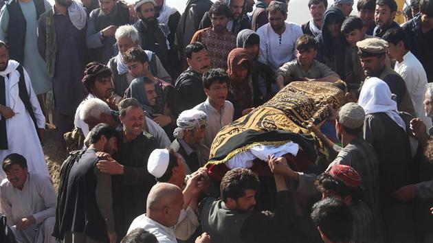 ‘My Son Is No More With Me’: Afghans Mourn As They Bury Victims Of Shia ...