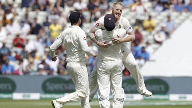 England beat India by 31 runs to win the first Test at Edgbaston on Saturday and so take a 1-0 lead in a five-match series.(AFP)