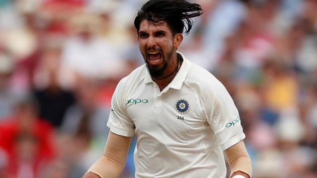 Ishant Sharma celebrates after taking the wicket of England's Dawid Malan. (Action Images via Reuters)