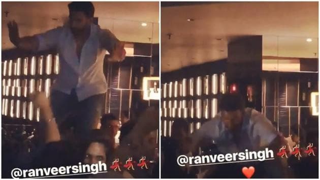 Ranveer Singh at his sister Rithika’s birthday party.