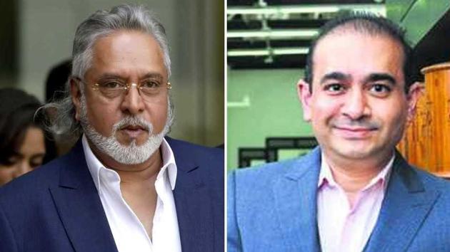 The new law will apply to cases such as that of Vijay Mallya (left) and Nirav Modi, who are being probed by the Central Bureau of Investigation (CBI), are out of India.(File Photo)