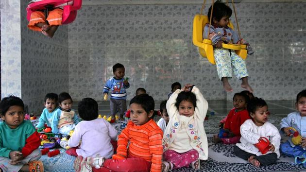 Officials said the main reason for availability of less number of children is because many of them are with childcare institutions which have not been registered with the Central Adoption Resource Authority (CARA), the apex adoption body in the country.(Picture for representation) Officials said the main reason for availability of less number of children is because many of them are with childcare institutions which have not been registered with the Central Adoption Resource Authority (CARA), the apex adoption body in the country.(Picture for representation)