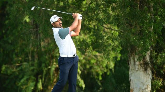 Gaganjeet Bhullar won the title by one stroke over Anthony Quayle of Australia.(AFP)