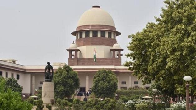 A view of the Supreme Court in New Delhi.(Sonu Mehta/HT PHOTO)