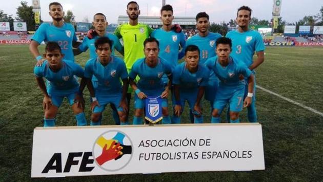 Indian U-20 football team defeated Argentina in the COTIF tournament.(AIFF)