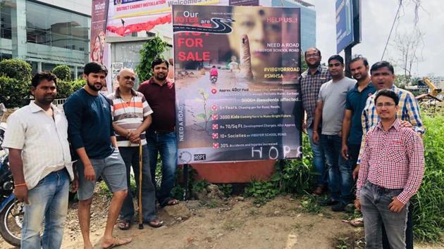 The residents had given the authorities a deadline of three months in June, which comes to an end in August. (HT Photo) The residents had given the authorities a deadline of three months in June, which comes to an end in August. (HT Photo)