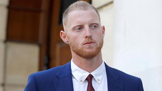 England cricket player Ben Stokes returns to Bristol Crown Court, in Bristol, Britain.(REUTERS)