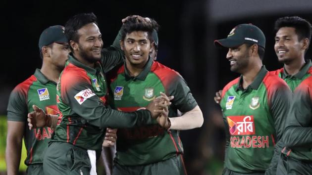 Bangladesh came back from 1-0 down to win T20 series 2-1 against West Indies.(AP)