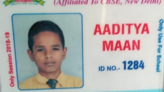 Identity card of one of the four boys who drowned in the Yamuna on August 5, 2018. (HT Photo) Identity card of one of the four boys who drowned in the Yamuna on August 5, 2018. (HT Photo)