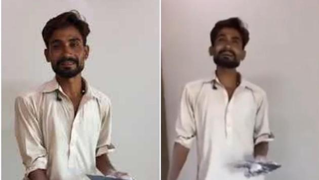 Pakistani painter will make you hear his songs on the loop. (Twitter) Pakistani painter will make you hear his songs on the loop. (Twitter)