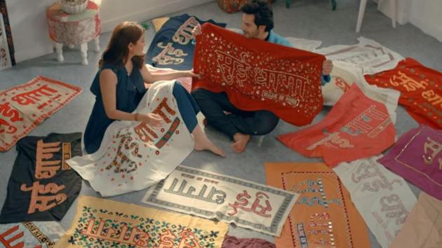 Anushka Sharma and Varun Dhawan had a tough time looking for the perfect logo for Sui Dhaga.