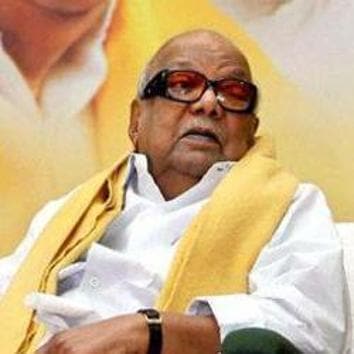 M Karunanidhi died on Tuesday evening at Kauvery Hospital at the age of 94. (PTI File Photo)