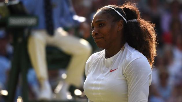 Serena Williams says she is suffering from "postpartum emotions" as the 23-time Grand Slam winner struggles to deal with juggling family life and tennis.(AFP)