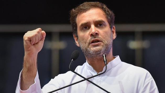 Congress president Rahul Gandhi hoped that the Tamil Nadu government, which refused DMK burial space for Karunanidhi in Marina, would be “magnanimous” in this time of grief. (PTI) Congress president Rahul Gandhi hoped that the Tamil Nadu government, which refused DMK burial space for Karunanidhi in Marina, would be “magnanimous” in this time of grief. (PTI)