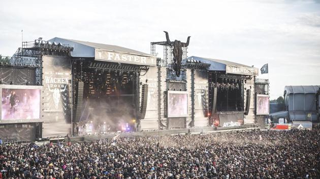 General view of the Wacken Open Air festival on August 4, 2018 in Wacken, Germany. (Getty Images) General view of the Wacken Open Air festival on August 4, 2018 in Wacken, Germany. (Getty Images)