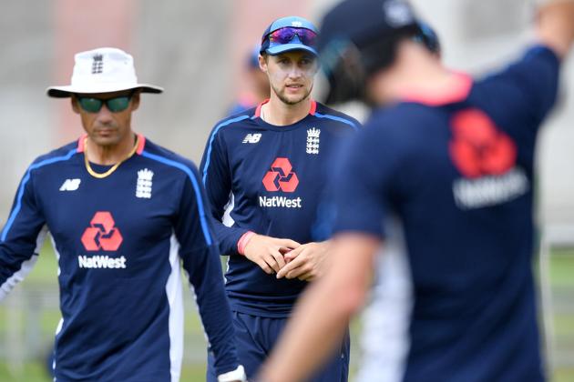 England's captain Joe Root attends a training session at Lord's Cricket Ground (AFP)