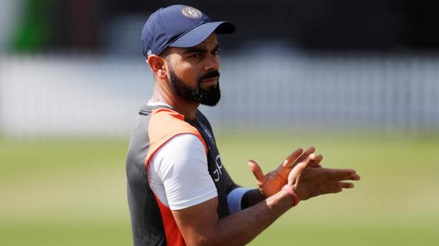 India's Virat Kohli in the nets on August 7, 2018. (Reuters) India's Virat Kohli in the nets on August 7, 2018. (Reuters)
