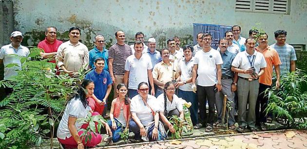 Sai Suman housing society, Vikhroli, was one of the societies which had taken part in the drive. (HT photo) Sai Suman housing society, Vikhroli, was one of the societies which had taken part in the drive. (HT photo)