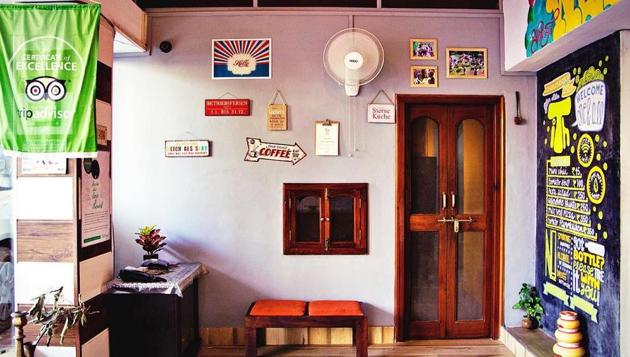 International Travellers’ Hostel, Varanasi: This site was once the summer house of the Queen of Nepal. The hostel boasts of washing machines, lockers, a shared kitchen, a recreational room and a bistro. (Facebook) International Travellers’ Hostel, Varanasi: This site was once the summer house of the Queen of Nepal. The hostel boasts of washing machines, lockers, a shared kitchen, a recreational room and a bistro. (Facebook)