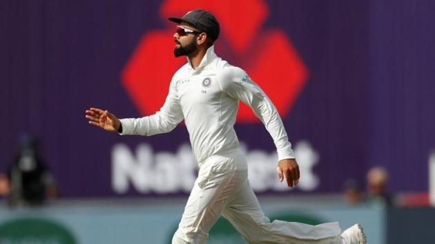 Cricket - England v India - First Test - Edgbaston, Birmingham, Britain - August 1, 2018 India's Virat Kohli celebrates after running out England's Joe Root Action Images via Reuters/Andrew Boyers(Action Images via Reuters)