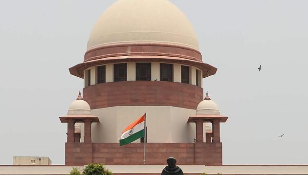 A five-judge constitution bench headed by Chief Justice Dipak Misra, referred to the doctrine of separation of power and said the courts should not cross “lakshman rekha” and venture into the law making power of Parliament (AFP File Photo) A five-judge constitution bench headed by Chief Justice Dipak Misra, referred to the doctrine of separation of power and said the courts should not cross “lakshman rekha” and venture into the law making power of Parliament (AFP File Photo)