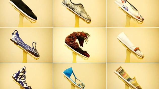 Neiliansheng, which has changed hands many times over the years, now makes more than 300 varieties of the shoes. New, more fashionable styles such as open-toed sandals and prints featuring characters such as Hello Kitty and Angry Birds cater to younger customers, while shoes embellished with feathers and pearls are used by Chinese opera performers. (Thomas Peter / REUTERS) Neiliansheng, which has changed hands many times over the years, now makes more than 300 varieties of the shoes. New, more fashionable styles such as open-toed sandals and prints featuring characters such as Hello Kitty and Angry Birds cater to younger customers, while shoes embellished with feathers and pearls are used by Chinese opera performers. (Thomas Peter / REUTERS)