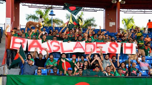 Supporters of Bangladesh during the 3rd and final T20i match between West Indies and Bangladesh at Central Broward Regional Park Stadium in Fort Lauderdale, Florida, on August 5, 2018 (AFP) Supporters of Bangladesh during the 3rd and final T20i match between West Indies and Bangladesh at Central Broward Regional Park Stadium in Fort Lauderdale, Florida, on August 5, 2018 (AFP)