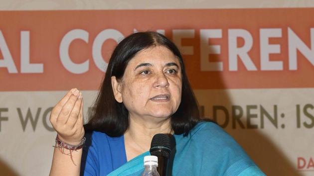 Union minister for Women and Child Development Maneka Sanjay Gandhi said that the government has shut down 28 specialised adoption agencies in six states after allegations of illegal adoptions, child abuse and flouting of norms under J.J. Act.(PTI File Photo)