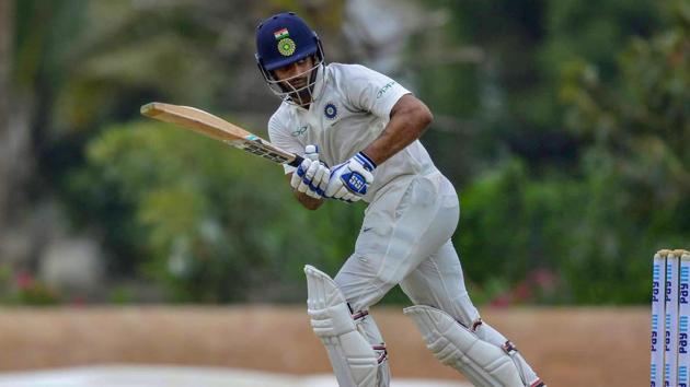 Bengaluru: India A batsman Hanuma Vihari plays a shot en route his unbeaten 138 runs during the first day of the second cricket test match against South Africa A near Bengaluru on Friday, Aug 10, 2018. (PTI Photo) (PTI8_10_2018_000215B)(PTI) Bengaluru: India A batsman Hanuma Vihari plays a shot en route his unbeaten 138 runs during the first day of the second cricket test match against South Africa A near Bengaluru on Friday, Aug 10, 2018. (PTI Photo) (PTI8_10_2018_000215B)(PTI)