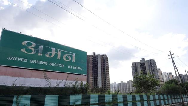 Jaypee Infratech has failed to deliver around 20,000 flats in its Wish Town and Jaypee Aman projects.(Sunil Ghosh/ HT File Photo)