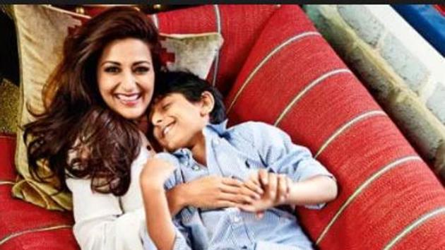 Sonali Bendre is jubilant that son Ranveer turned 13 but terribly missing him on her birthday.