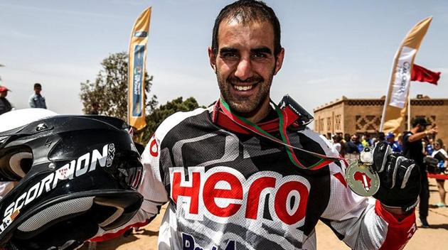 Oriol Mena finished in top-10 of the Dakar Rally.(Twitter)