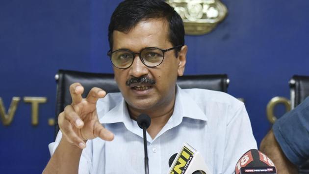 Delhi chief minister Arvind Kejriwal hit out at the Centre as well as lieutenant governor Anil Baijal over the alleged rise in crimes against women in the national capital. (Raj K Raj/HT Photo) Delhi chief minister Arvind Kejriwal hit out at the Centre as well as lieutenant governor Anil Baijal over the alleged rise in crimes against women in the national capital. (Raj K Raj/HT Photo)