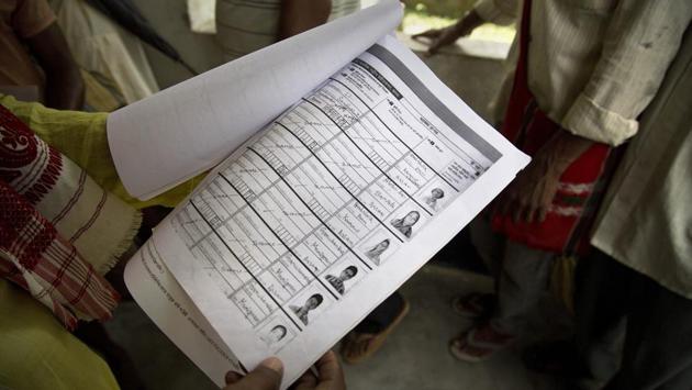 Today, nativist anger churns through the hills and plains of Assam, just across the border from Bangladesh, with many believing the state is overrun with illegal migrants. “India is for Indians. Assam is for Indians,” said Sammujjal Bhattachariya, a top official with the All Assam Students Union, which has been in the forefront of pushing for the citizenship survey. “Assam is not for illegal Bangladeshis.” (Anupam Nath / AP)