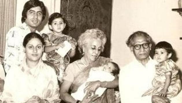 Amitabh Bachchan penned a note on mother Teji Bachchan and shared rare family photos.