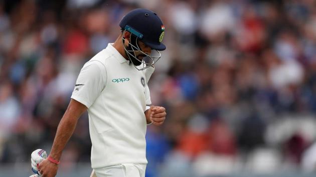 India went down by an innings and 159 runs in the second Test at Lord’s.(Reuters)