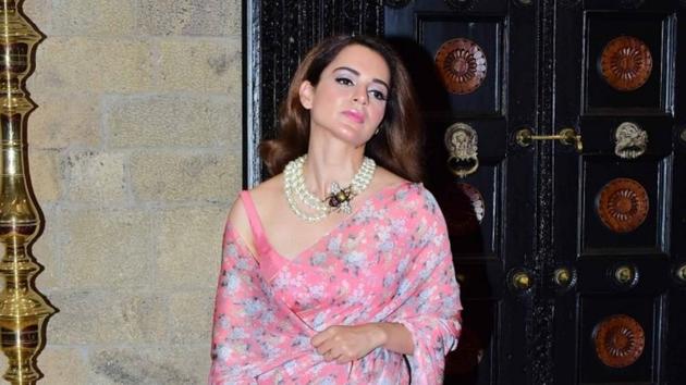 Mumbai: Actress Kangana Ranaut during "In Conversation with the Mystic" in Mumbai (IANS) Mumbai: Actress Kangana Ranaut during "In Conversation with the Mystic" in Mumbai (IANS)