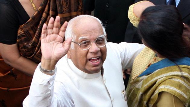 Somnath Chatterjee was the Speaker of the Lok Sabha from 2004 to 2009.(HT File Photo)