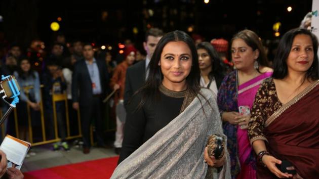 Rani Mukerjee at the IFFM awards. She won the Best Actress award. Rani Mukerjee at the IFFM awards. She won the Best Actress award.