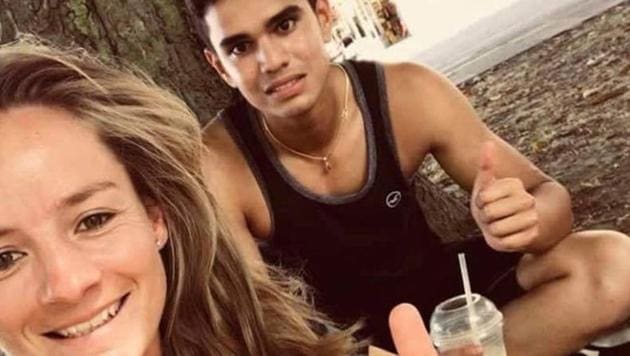 Arjun Tendulkar and Danielle Wyatt met couple of times in London.(Instagram)