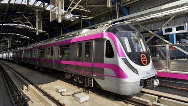 A 'driverless' train parked at a station on Delhi metro’s Magenta Line during a trial run on Botanical Garden-Kalkaji Mandir section in New Delhi. (PTI File Photo) A 'driverless' train parked at a station on Delhi metro’s Magenta Line during a trial run on Botanical Garden-Kalkaji Mandir section in New Delhi. (PTI File Photo)