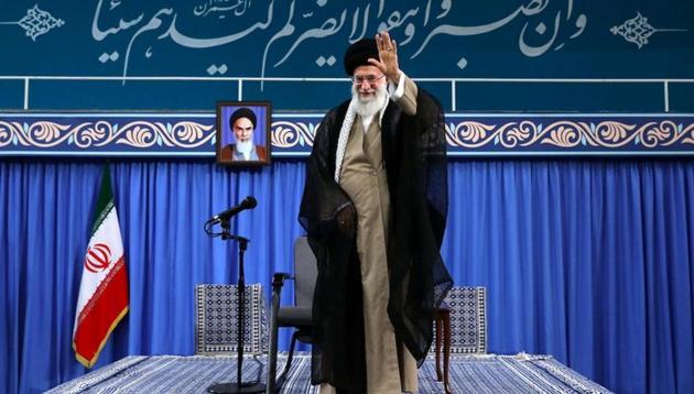 Iran's Supreme Leader Ayatollah Ali Khamenei is seen at the Hussayniyeh of Imam Khomeini in Tehran, Iran, August 13, 2018. (REUTERS) Iran's Supreme Leader Ayatollah Ali Khamenei is seen at the Hussayniyeh of Imam Khomeini in Tehran, Iran, August 13, 2018. (REUTERS)