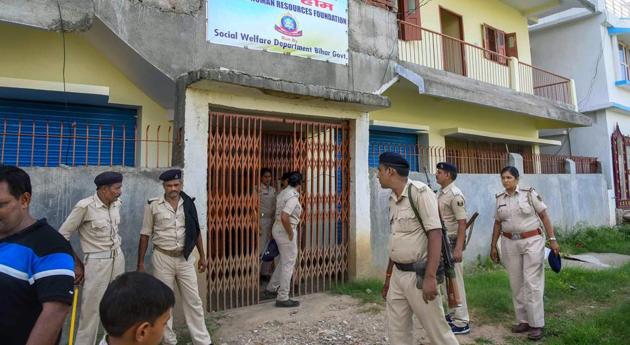 An FIR was registered late on Sunday night against four persons. Among them, Chirantan Kumar and Manisha Dayal, manager and secretary of the NGO which ran the shelter home (pictured), were arrested. (PTI) An FIR was registered late on Sunday night against four persons. Among them, Chirantan Kumar and Manisha Dayal, manager and secretary of the NGO which ran the shelter home (pictured), were arrested. (PTI)