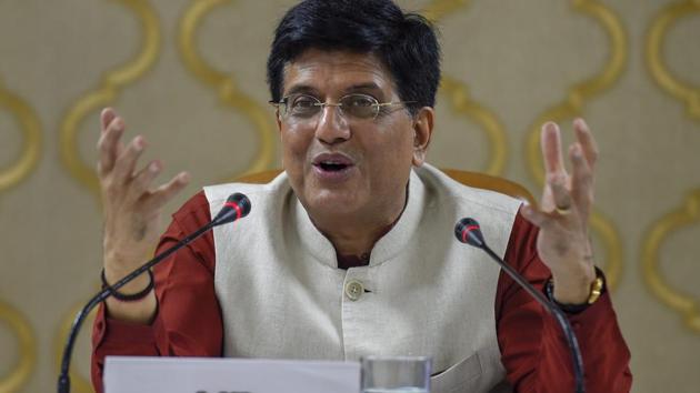 Railway minister Piyush Goyal said North Western Railway topped the list as the cleanest zone.(PTI)