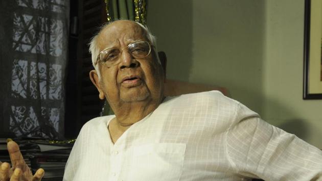 Somnath Chatterjee, the veteran Communist leader, has died in Kolkata at 89.(Samir Jana/HT file photo)