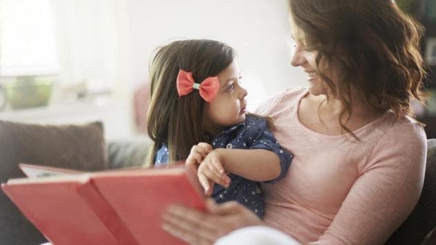 Talk to your children to help develop language skills. (Shutterstock) Talk to your children to help develop language skills. (Shutterstock)