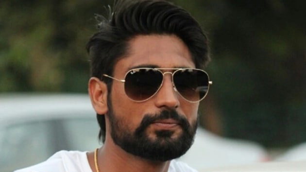 Gangster Davinder Singh alias Babli Randhawa led a group of five gangster and was accused in murder case of a financier who was killed in Sangrur on Feb 16. (Facebook) Gangster Davinder Singh alias Babli Randhawa led a group of five gangster and was accused in murder case of a financier who was killed in Sangrur on Feb 16. (Facebook)