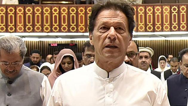 Imran Khan, who took oath along with all the newly elected Pakistani lawmakers on Monday, is expected to be sworn in as Prime Minister next week. (AFP)